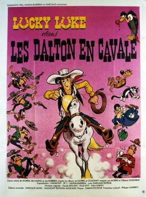 LUCKY LUKE, LES DALTON EN CAVALE